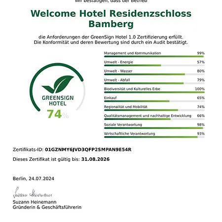Welcome Residenzschloss 4* Bamberg